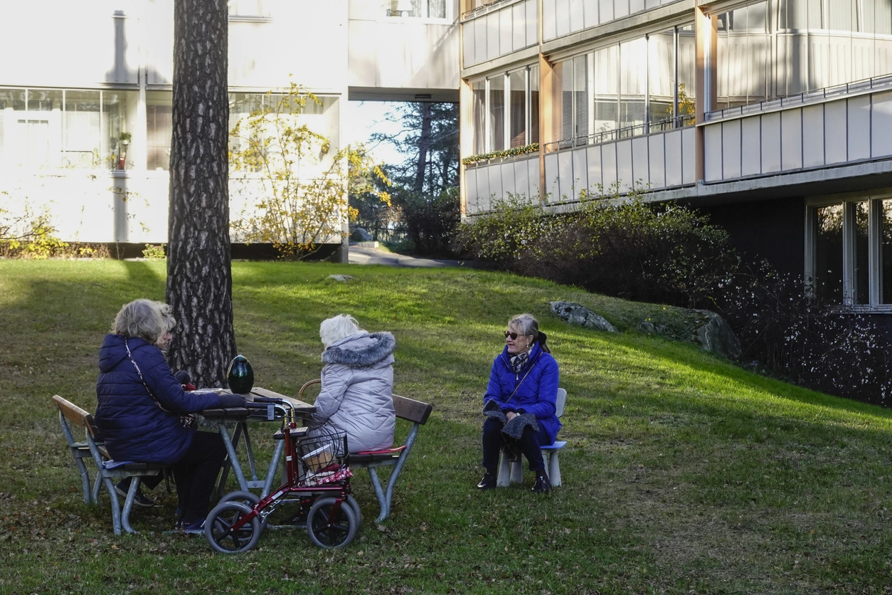 Immeuble de résidence sénior offrant un cadre de vie confortable et sécurisé