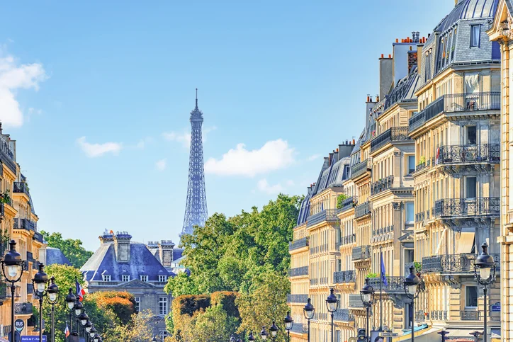 La ville de Paris, avec la tour Eiffel au fond, l'une des villes les plus attractives en termes de location appartement